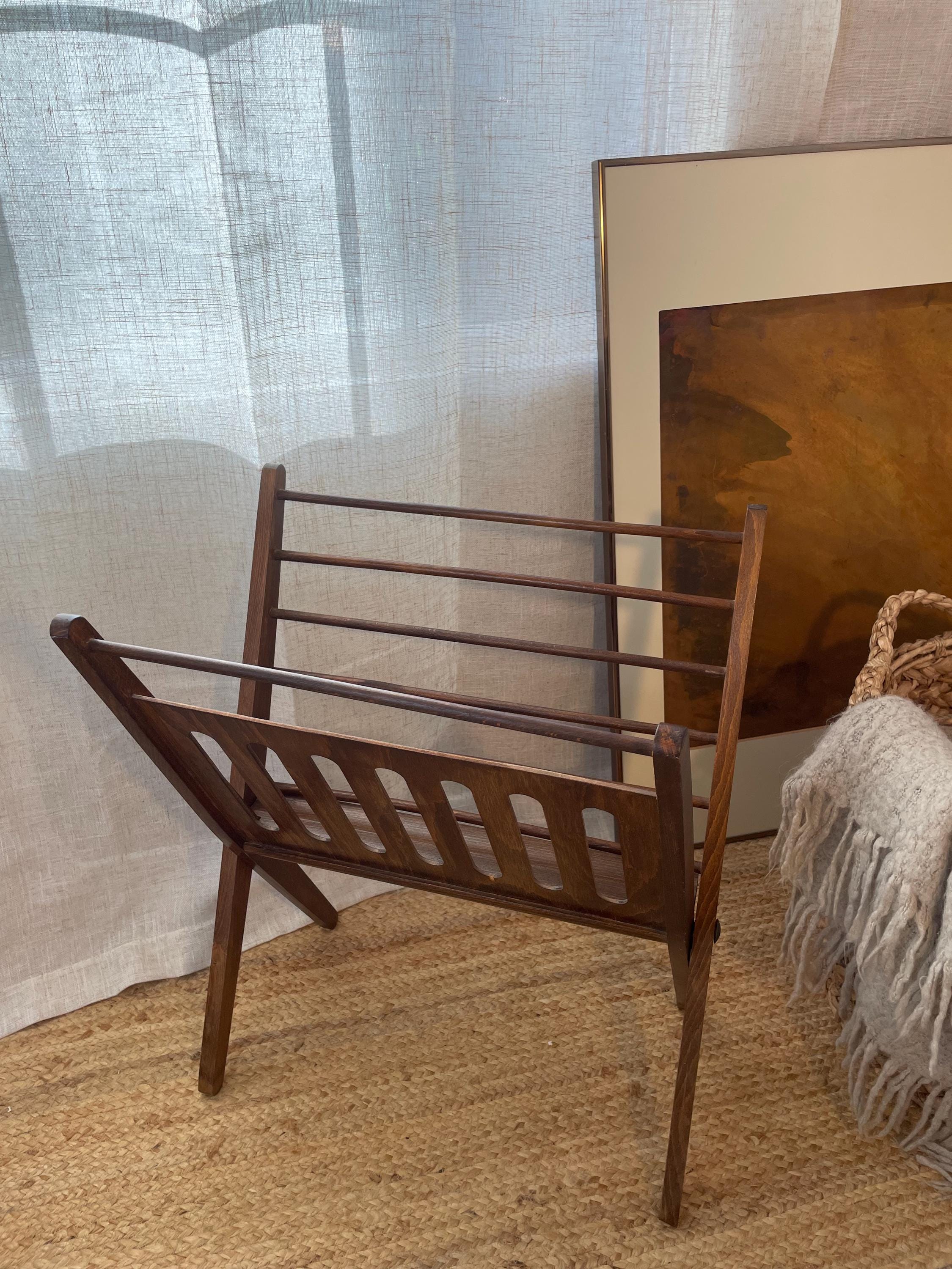 1960s Magazine Rack - Etsy