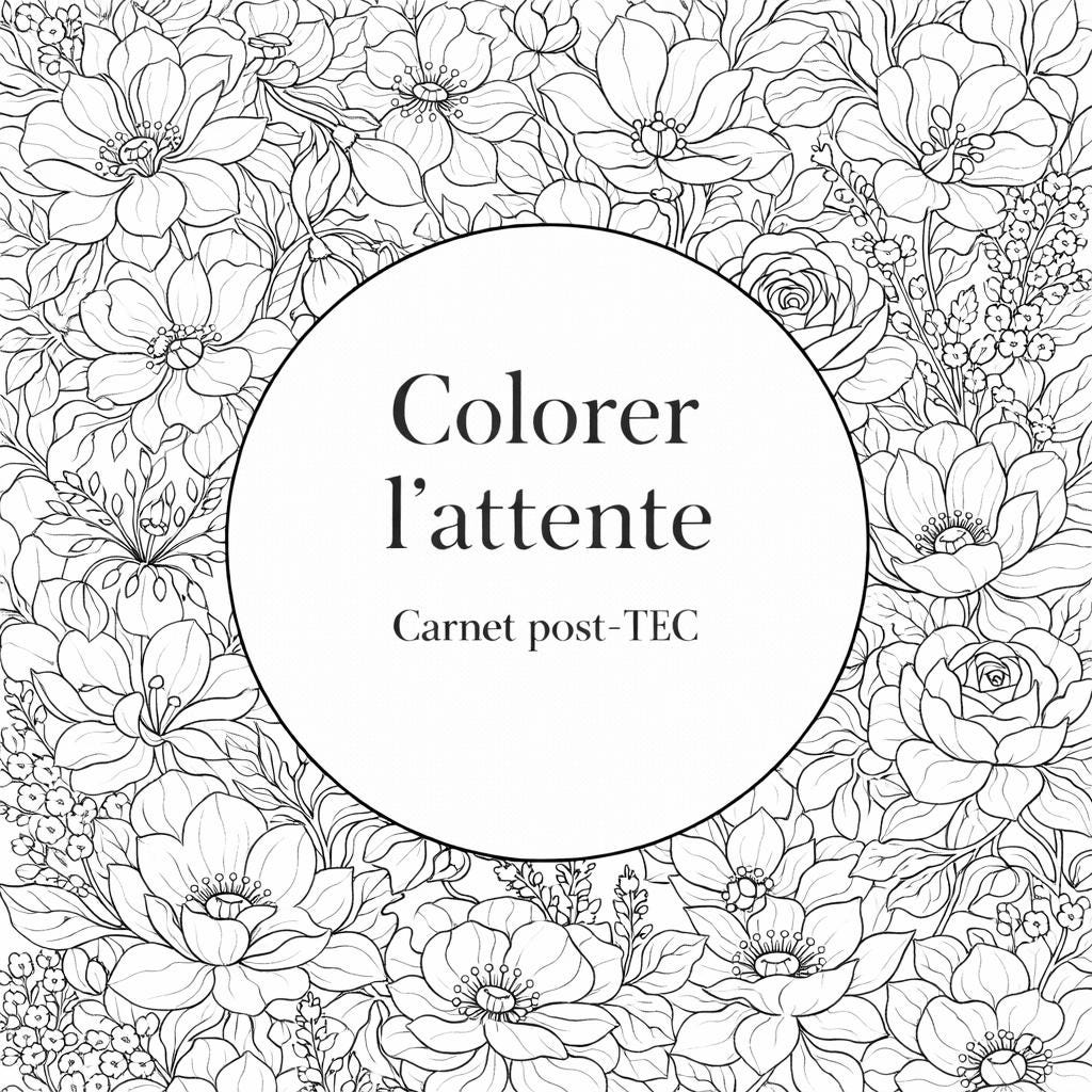 Coloring the Wait – Post-fet IVF Coloring Book to Get Through the Wait ...