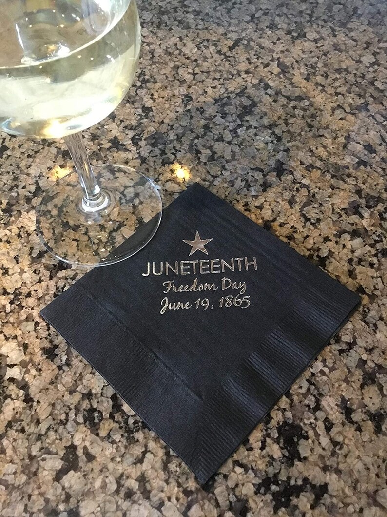 Decorations Napkins 5 Inch Cocktail Size 20 Count Black