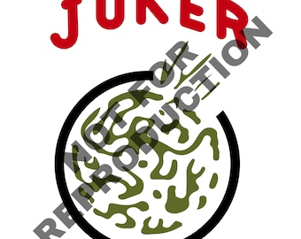 Mahjong Joker DIGITAL DOWNLOAD, SVG, Png, Jpg Pdf Gif Files for Scrapbooking, Mahjongg Clip Art, Mah Jongg Joker Image
