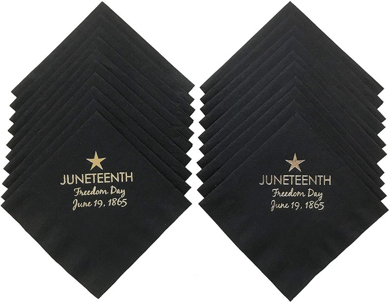 Decorations Napkins 5 Inch Cocktail Size 20 Count Black