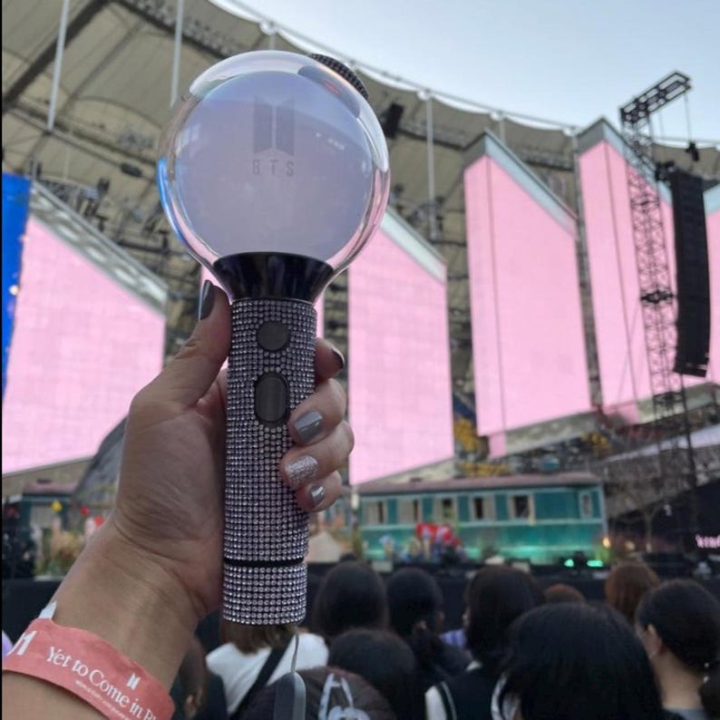 Bts Rhinestone Rhinestone Decal: Army Bomb Lightstick SE Decal Bts Comeback Arirang ...