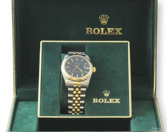 Rolex Oyster Perpetual Lady Datejust 18K Two-Tone Automatic Watch - Size 6.5 - SKU 2836-6