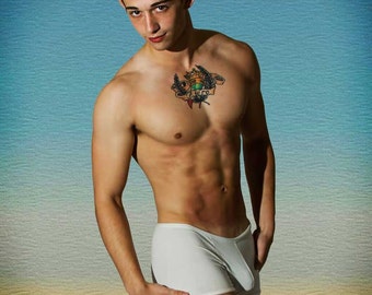 cellulite in gay men dick from Markus gay male art print dreams