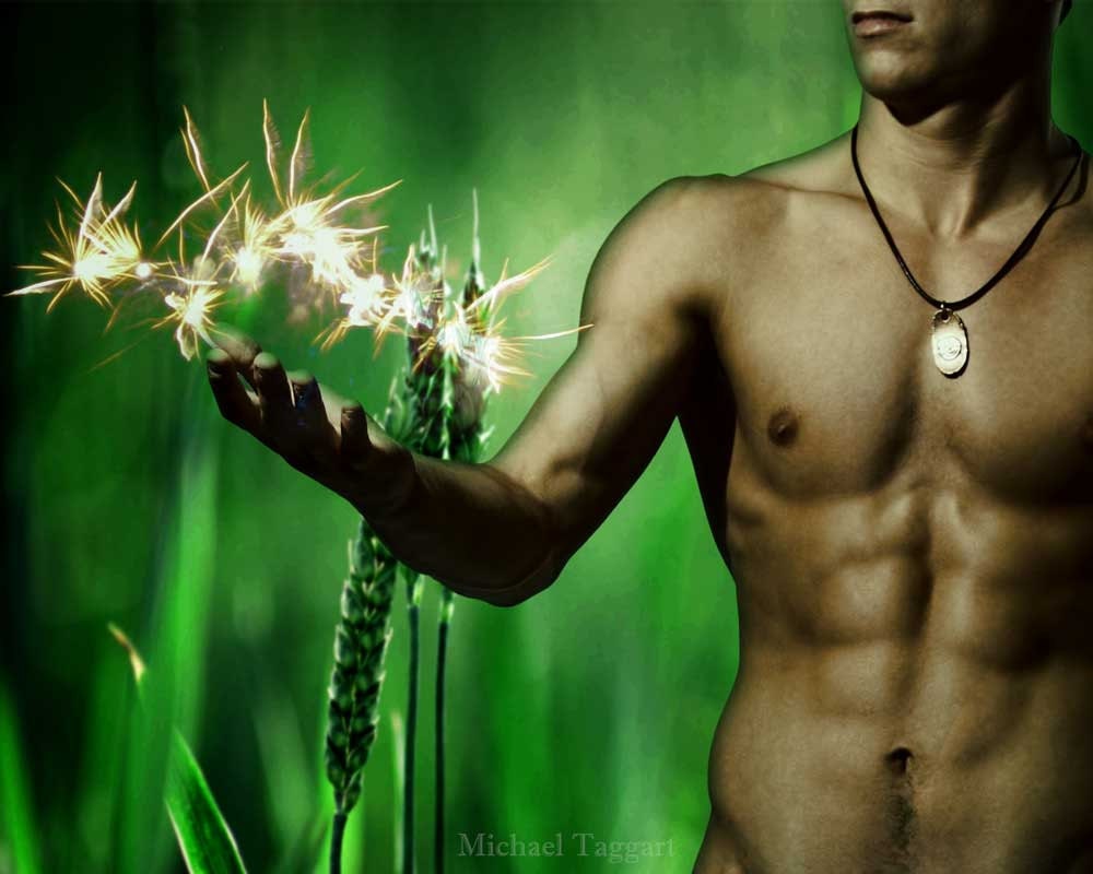 Lost Boy Playing With Fairies Version 2 Gay Art Male Art Photo Print by