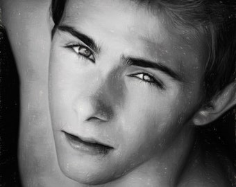 Beautiful Eyes Kody Knight Gay Art Male Art Digital Download JPG by Michael Taggart Photography cute handsome