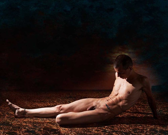 голые геи Dark Earth Gay Art Male Art Nude Photo Print by Michael Taggart Photography  muscle muscles muscular strong fit athletic - Etsy 日本