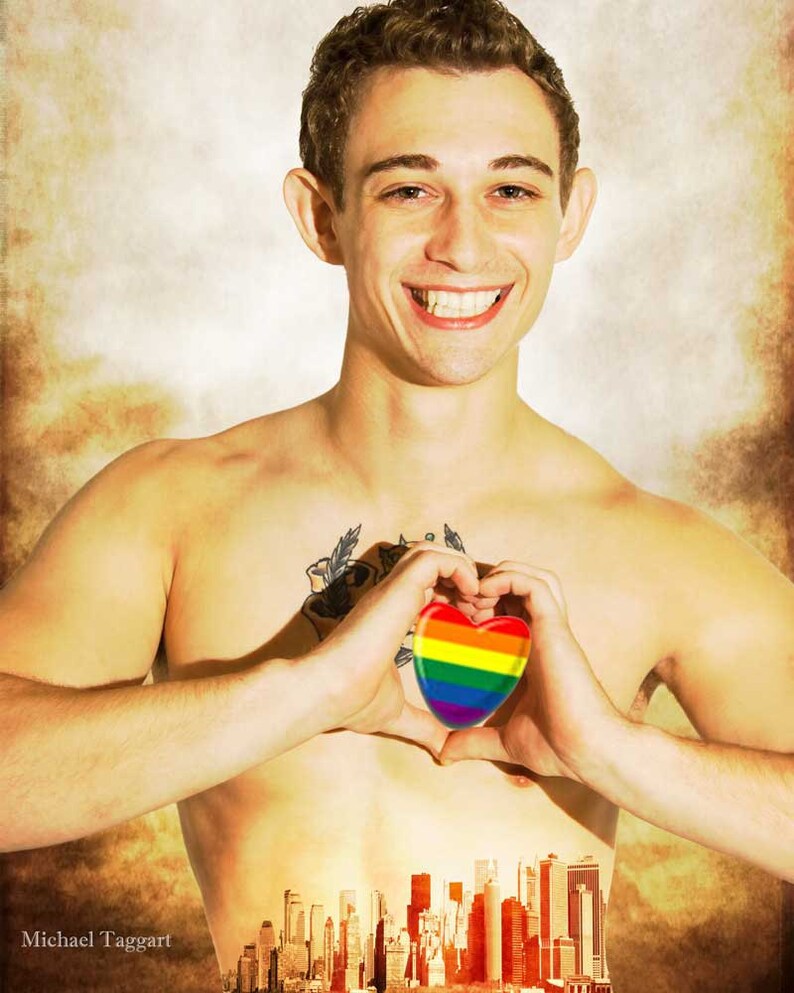 Love is Alive Gay Art Male Art Digital Download JPG Photo by Etsy