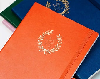 Japanese Koji Paper Journal, Fountain Pen Friendly Notebook, 192 pages, Lightweight, Tomoe River Alternative