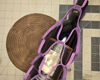 Leather Wine Bottle Carrier