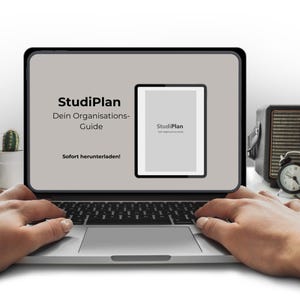 StudiPlan - Student Planner Printable | Study Planner PDF | University Planner | Exam Tracker | Productivity Planner