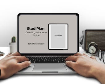 StudiPlan – Planer studencki do druku | Planer nauki w formacie PDF | Planer uniwersytecki | Śledzenie egzaminów | Planer produktywności