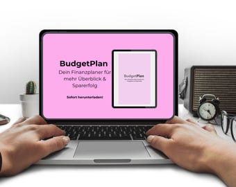 BudgetPlan – Planer Budżetu do Wydruku | Miesięczny Śledzenie Budżetu | Planer Finansowy | Śledzenie Wydatków i Oszczędności | Organizator Finansów Osobistych PD