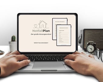 Plan awaryjny – segregator awaryjny do druku | Rodzinny plan awaryjny | Organizator ważnych dokumentów | Szablon kontaktów alarmowych | Środki ostrożności