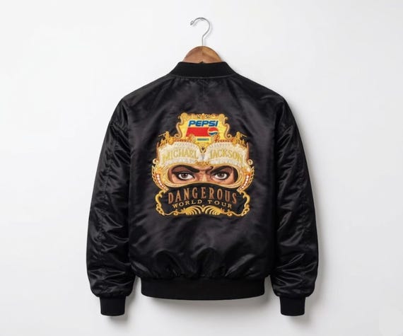 Michael Jackson Inspired Dangerous Tour Jacket | Retro Pop Star