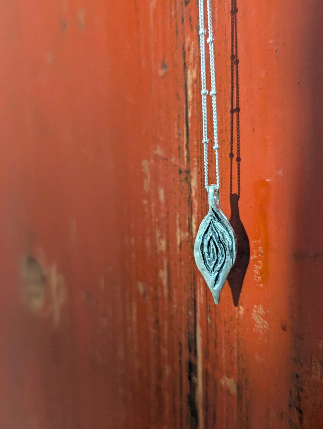The Portal Talisman Pendant Necklace Organic Shape - Etsy