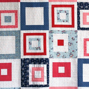Mod City Center Quilt Pattern - Digital Pattern
