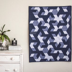 Stars in Pieces Quilt - Digital File