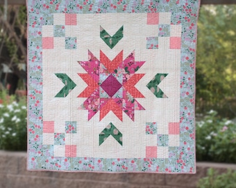 Garden Star Two Quilt Pattern - Digital Pattern