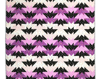 Twilight Frenzy Quilt Pattern - Digital Pattern