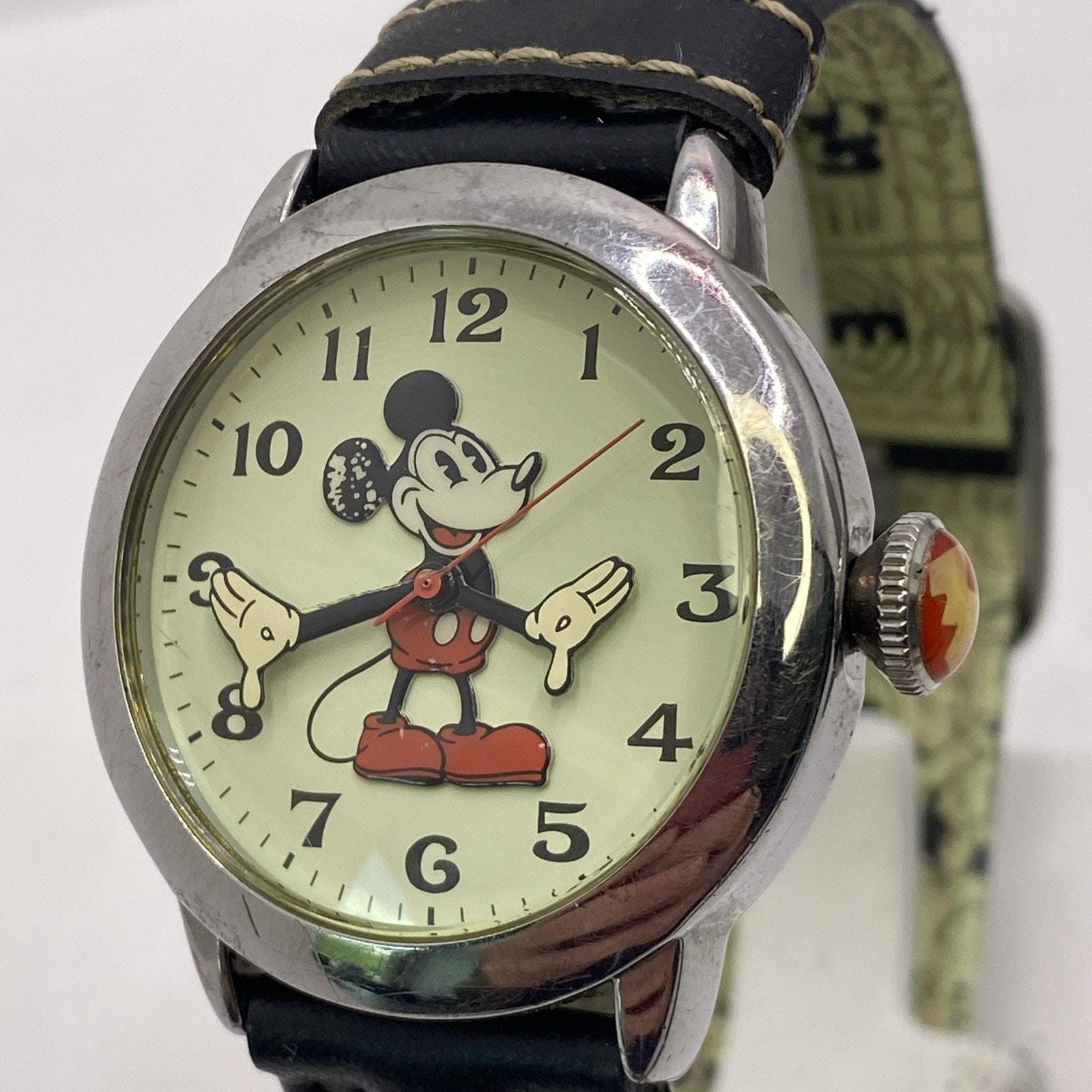 Mickey Mouse Tank Watch - Etsy