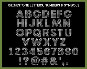 Fonte com letras em negrito e strass, SS10, svg, pdf, cdr, dxf, Download instantâneo