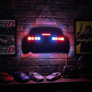 Supra MK4 Neon Sign, 20 Inch LED JDM Wall Art