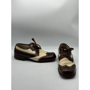 Clifford Wills Men\'s Two‎ Tone Wingtip Brogues Leather Shoes - Size 38 Clifford Wills Men main image 2