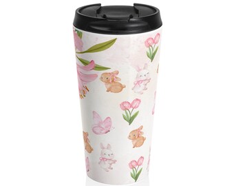 Taza de viaje de acero inoxidable