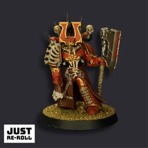 Maestros de las ejecuciones de World Eaters - Pintados a mano y listos para la mesa.