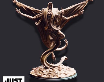 Exelian el Prohibido – Monstruosidad Antigua – Miniatura de personaje de monstruo impresa en 3D