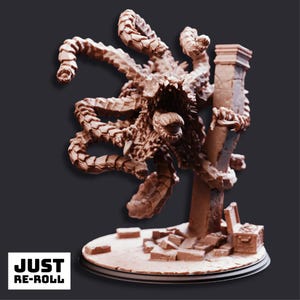 貪り食う目 - 3Dプリントされたモンスターミニチュア