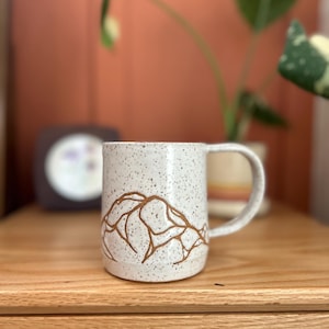 Mt Rainier Mug | Handmade | Ceramic | Pottery