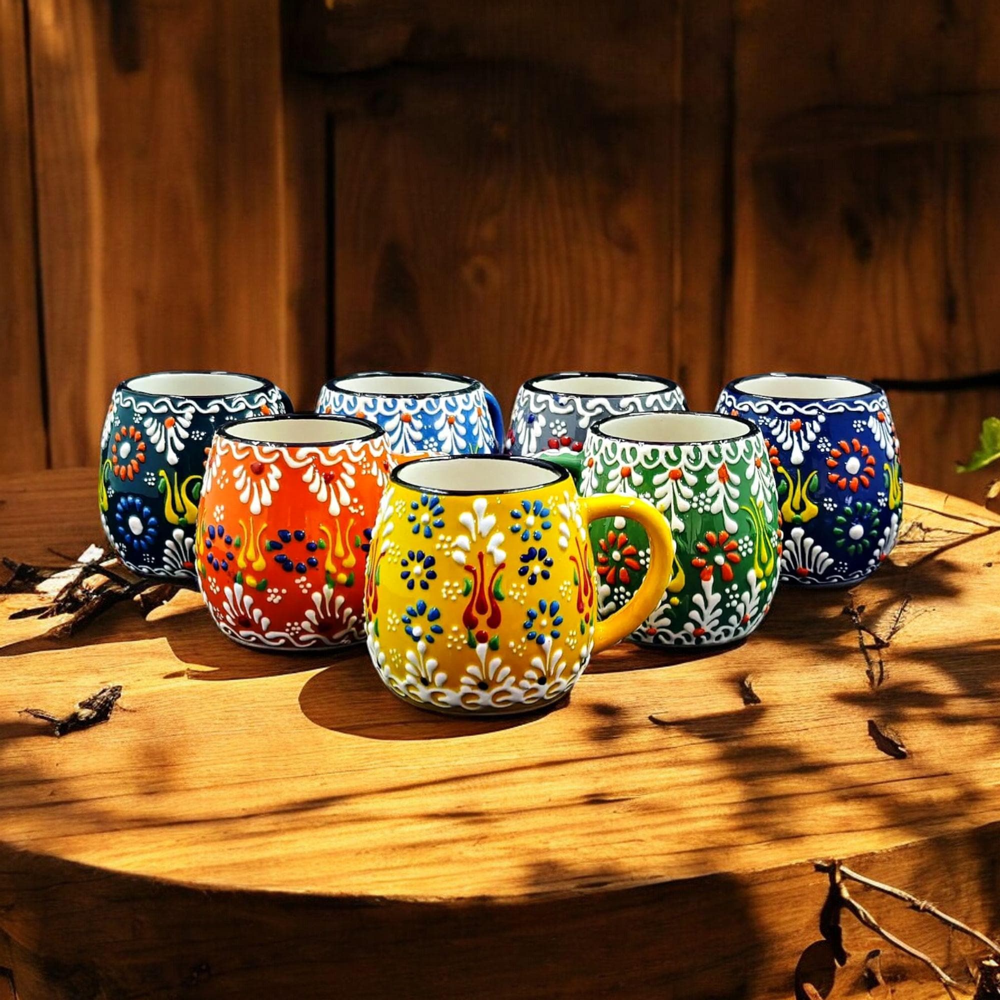 トルコの陶器のマグカップ - Etsy 日本