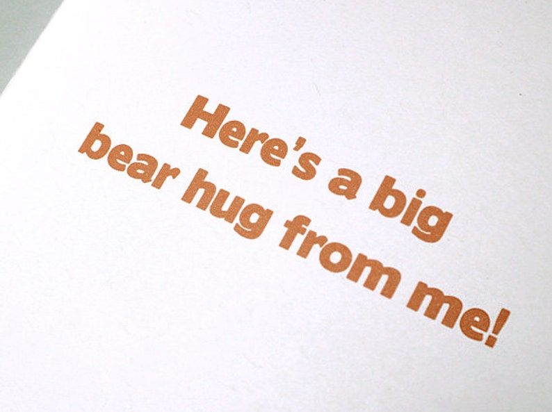 3rd Birthday Card  Kids Third Birthday Card  Bear image 2