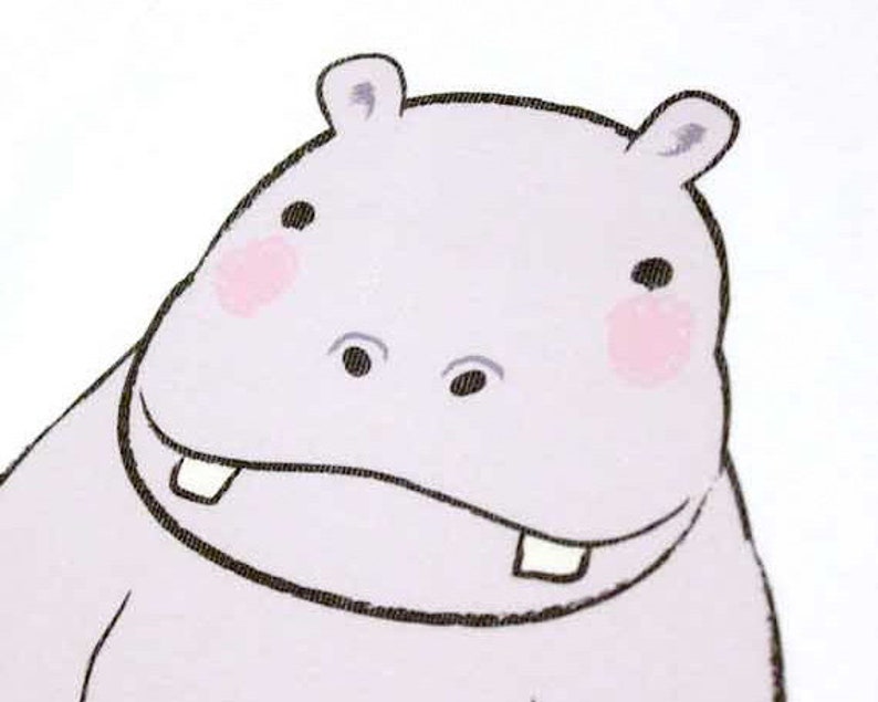 Baby Boy Bodysuit Hippo Baby Clothes Baby Girl Baby Clothes Hippo One-Piece Hippopotamus Baby Shirt