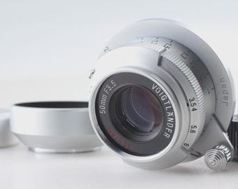 Voigtlander HELIAR 50mm f/3.5 Lens LTM Bessa-T 101 Years Model From Japan