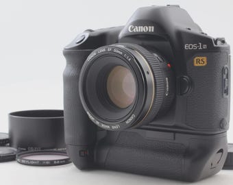 Cámara de película Canon EOS-1N RS de 35 mm con objetivo EF 50 mm f/1.4 USM (importado de Japón)