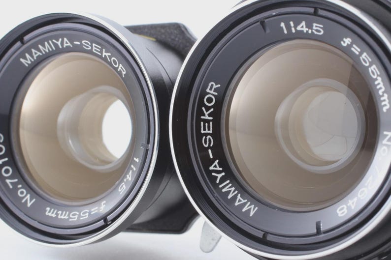 Mamiya Sekor 55mm f/4.5 Lens for TLR C330 C220 From Japan image 3