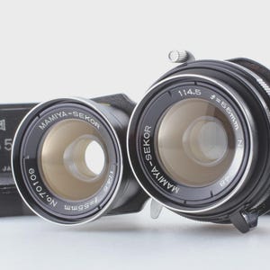 Mamiya Sekor 55mm f/4.5 Lens for TLR C330 C220 From Japan image 1