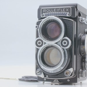 Rolleiflex 2.8F Planar 80mm TLR Mellanformatskamera 6x6 Från Japan