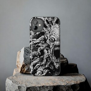 White Monster Phone Case - Etsy White Monster Phone Case - Etsy