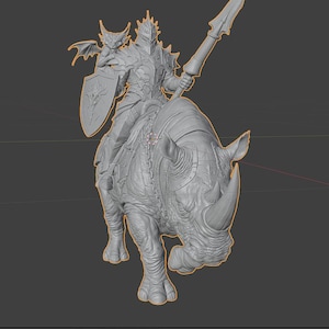 Custom DnD Miniature STL | 3D Printable Tabletop Mini from Photo or Sketch | Custom Warhammer Pathfinder 3D Model Commission