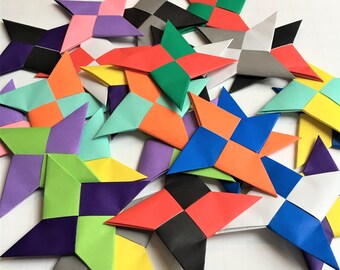 Origami Ninja Star Etsy