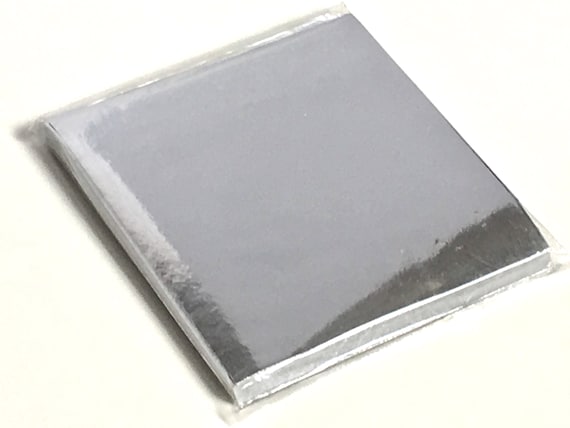 100 Silver Origami Paper Sheets 3 x 3 inch Japanese Origami Paper Pack Silver Foil Origami Paper Small Origami Papers for Origami Cranes