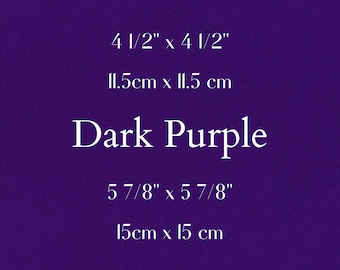 6 x 6-inch 4.5 x 4.5-inch Dark Purple Voilet Origami Paper Sheets Japanese Origami Paper Pack Origami Papers for Origami Cranes