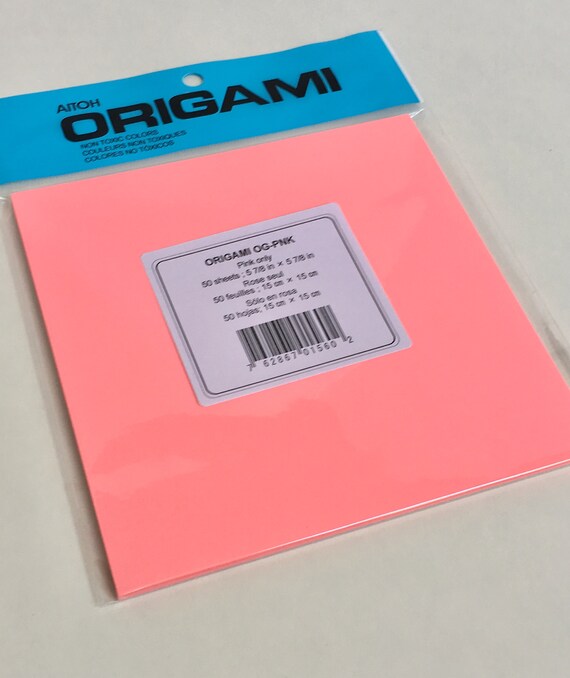 50 Rose Pink Origami Paper Sheets Japanese Origami Paper Pack Large Medium Small Origami Papers For Origami Cranes