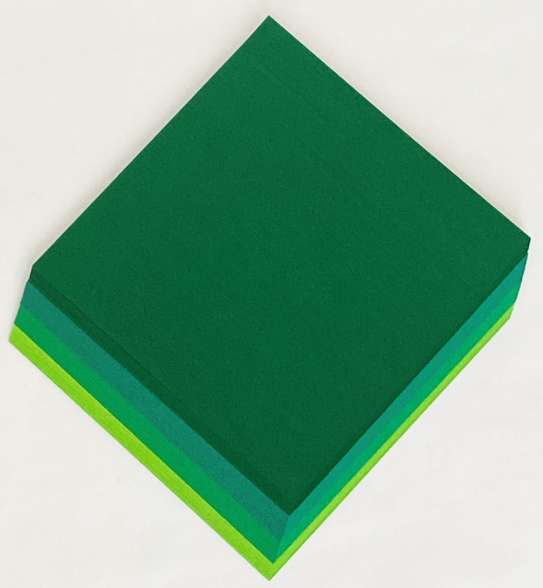 4 Shades of 50 Green Origami Paper Sheets Japanese Origami Paper Pack