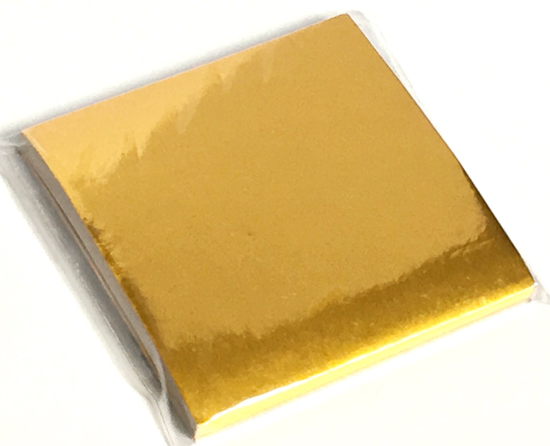 100 Gold Origami Paper Sheets 3 X 3 Inch Japanese Origami Paper Pack