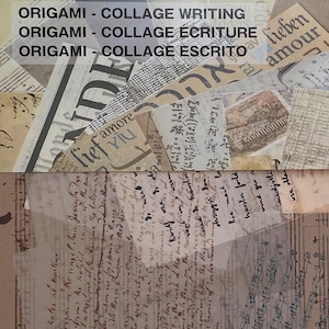 Enkelzijdige antieke collage schrijven origami vellen afdrukken origami papier 6 x 6 inch Japans origami papierpakket 48 vellen met 16 patronen